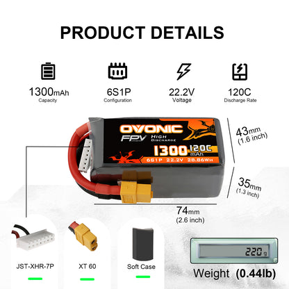 Batterie LiPo OVONIC